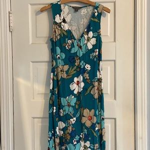 Tommy Bahama Teal Floral Dress